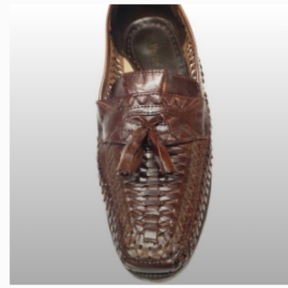 Tasseled Dark Brown Loafers Size 11